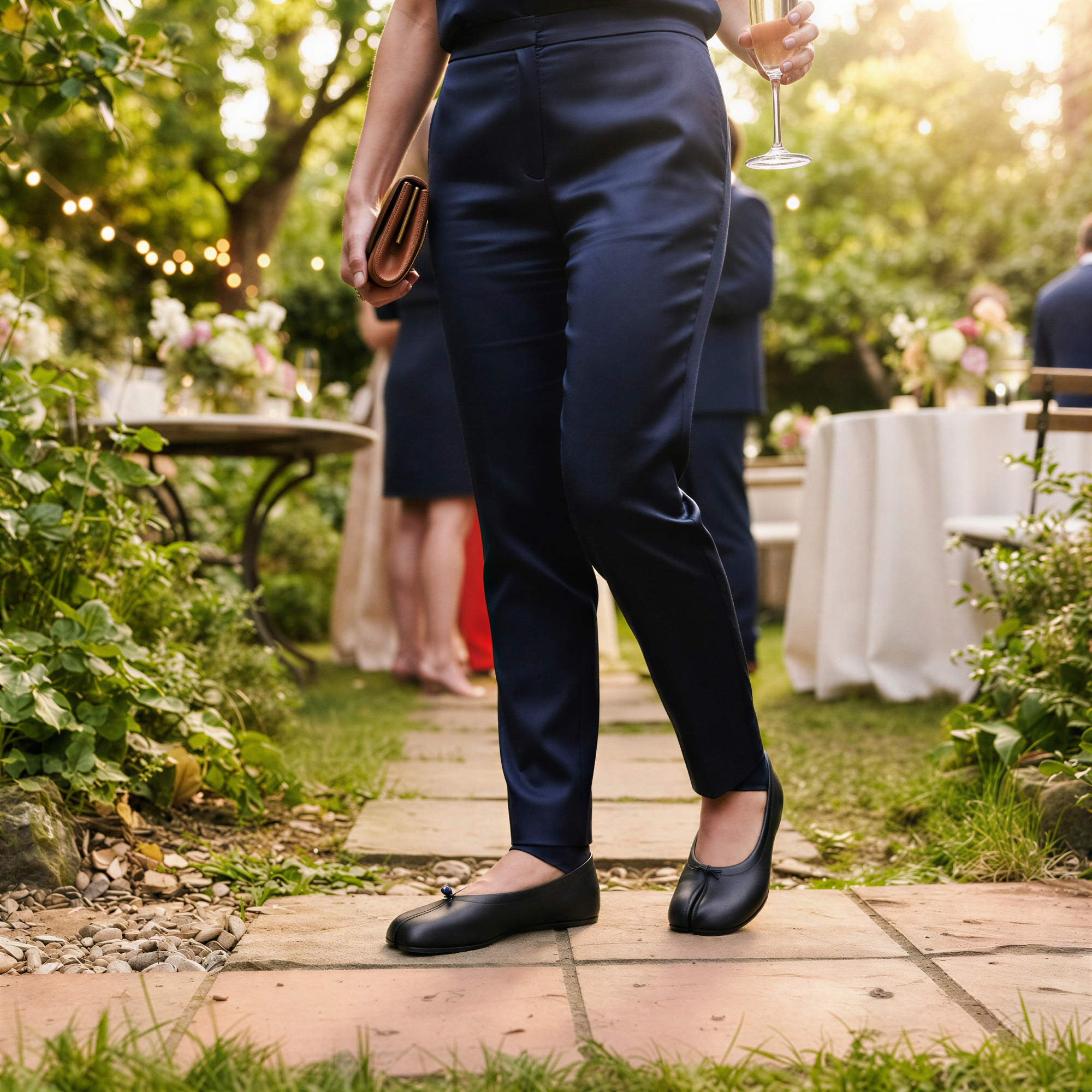 TRS Tabi Rei – Japanse Leren Tabi Schoenen voor Dames | Split Toe Schoenen