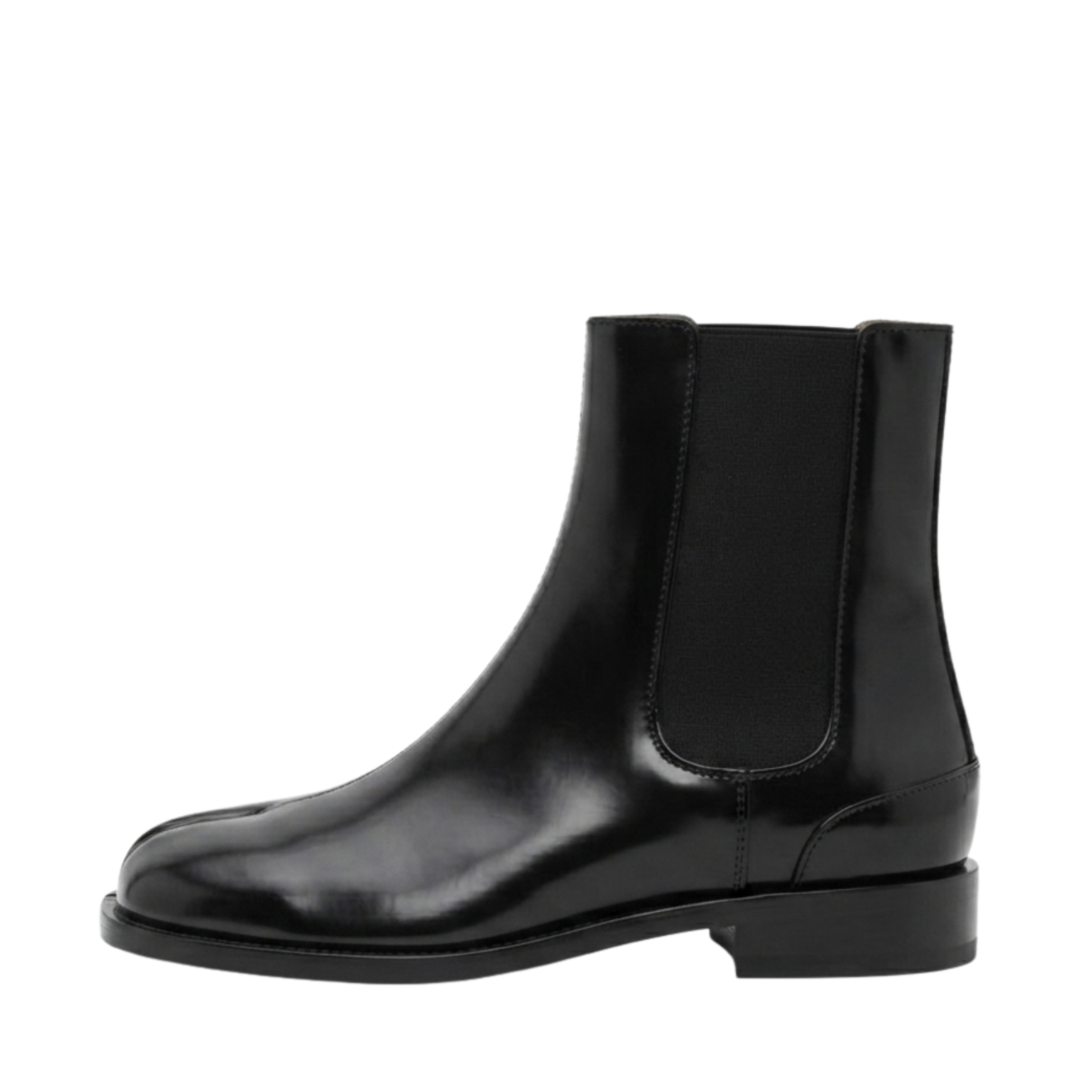 TRS Tabi Sora - Japanese Inspired Shiny Leather Split Toe Shoes (Unisex)