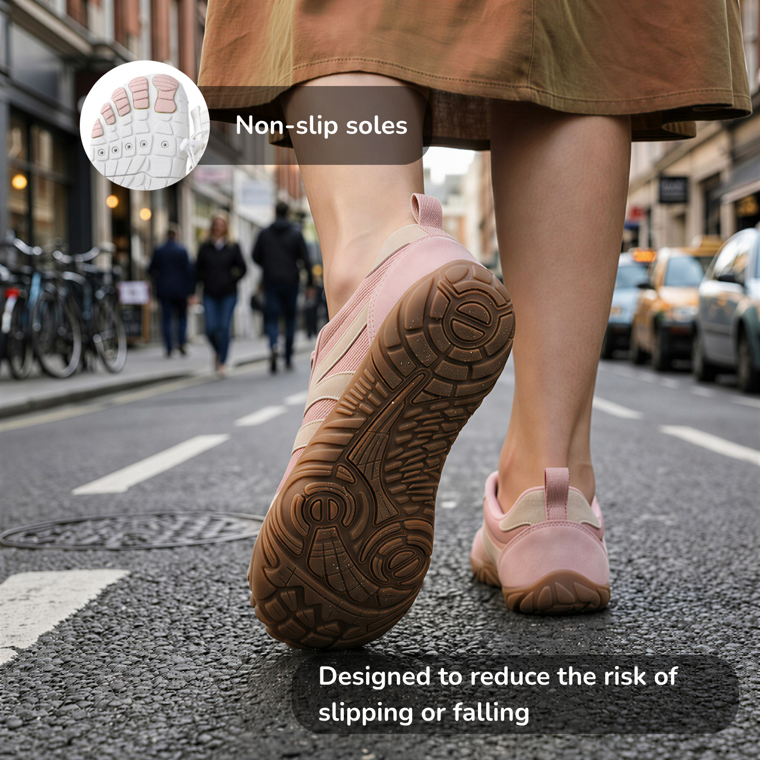 Non-slip soles terries Pulse barefoot shoes lang-en